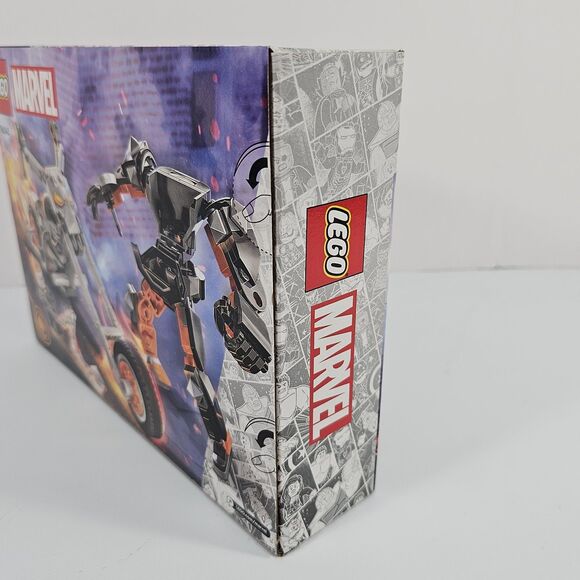 LEGO Marvel Super Heroes 76245 Ghost Rider Mech & Bike Building Set New- Retired - Picture 4 of 6